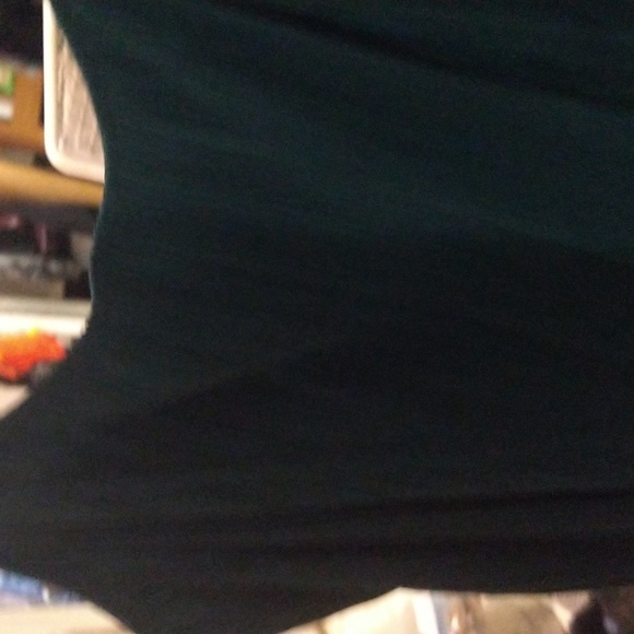 Green branded party dress - Picture 3 of 6